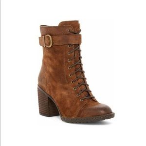 NWOT Born Heeled Hiker Boots 7.5